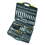 Набор Бит И Насадок Торцевых 1/4" 1/2" 3/8" 151 Шт Crv Taiwan            