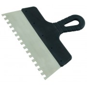 Шпатель нержавеющий зубчатый 200мм 8х8 Grad       