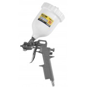 Краскораспылитель HP Ø1,5 мм с верхним пластмассовым бачком 600 мл 140-220 л/мин 3-5 Бар  