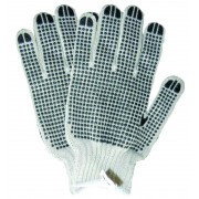 Перчатки Трикотажные С Точечным"Пвх"Покрытием (манжет Двухсторонние)            