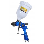 Краскораспылитель HVLP Ø1,4 мм с верхним пластмассовым бачком 600 мл 140-280 л/мин 3 Бар     