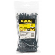 Хомут нейлон 2,5*200мм 100шт черный        