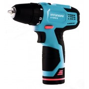 Шуруповерт аккумуляторный LI-ION 12В 2 Скорости 350-1100 Об/Мин Реверс Hyundai A 1210Li