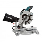 Торцовочная пила 1400 Вт 5000 Об/Мин Диск 210 мм Угол 45-90° Hyundai M 1500-210