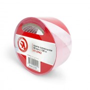 Лента сигнальная 50мм*100 м INTERTOOL KT-0942