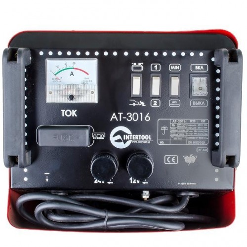 Автомобильное пускозарядное устройство для АКБ INTERTOOL AT-3016, AT-3016, Устройства пуско-зарядные для АКБ