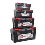 Комплект ящиков для инструментов с металлическим замком, 4 шт INTERTOOL BX-0004