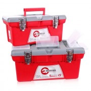 Комплект ящиков для инструментов с металлическим замком, 2 шт INTERTOOL BX-0502