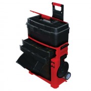 Тележка инструментальная с катушкой для провода 19"INTERTOOL BX-3019