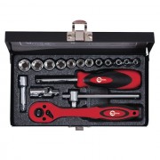 Набор инструмента 1/4", 17ед (гол. 4-13 мм) INTERTOOL ET-6017