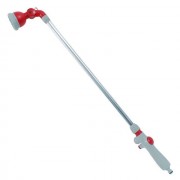 Пистолет-распылитель на штанге 90см для полива 9-ти функциональный (центральный, туман, душ, полный, угловой, проливной дождь, плоский, струя, круг INTERTOOL GE-0041