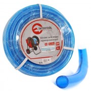 Шланг для воды 3-х слойный 1/2", 100м, армированный PVC INTERTOOL GE-4057