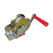 Лебедка рычажная барабанная стальной трос 450 кг INTERTOOL GT1454