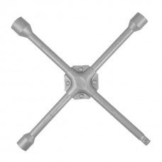 Ключ баллонный крестовой укрепленный 14"x 355мм, D=16 мм, 17; 19; 1/2"; 22мм INTERTOOL HT-1602