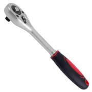 Рукоятка с храповым механизмом на 24 зуба 1/2'', Cr-v INTERTOOL HT-2106