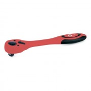 Рукоятка с храповым механизмом на 72 зуба 3/8", Cr-v.(Professional) INTERTOOL HT-2112