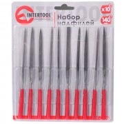 Набор надфилей 10 шт., 140 мм INTERTOOL HT-3708