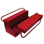 Ящик для инструментов металлический 450 мм, 3 секции INTERTOOL HT-5043