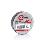 Лента изоляционная 0,15 мм x 17 мм x 10 м черная (упак 10 шт) INTERTOOL IT-0011