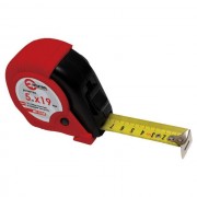 Рулетка с металлическим полотном 8 м x 25 мм, три стопора полотна INTERTOOL MT-0108
