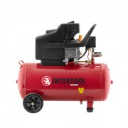 Компрессор 50 л, 2 HP, 1,5 кВт, 220 В, 8 атм, 206 л/мин. INTERTOOL PT-0003