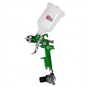 Пистолет покрасочный пневматический HVLP , форсунка 1,3 мм, В/Б, 600 мл. 3,5-5 бар INTERTOOL PT-0102