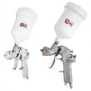 HP STEEL PROF Краскораспылитель 1,4 мм, верхний пластиковый бачок 600 мл, три регулировки INTERTOOL PT-0112