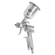 HP STEEL MINI PROF Краскораспылитель 0,5 мм, верхний металлический бачок 125 мл. INTERTOOL PT-0306