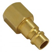 Переходник с внутренней резьбы 1/4"на ответную часть быстроразъемного соединения INTERTOOL PT-1848