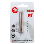 Коронка трубчатая по стеклу и керамике 6 мм INTERTOOL SD-0344