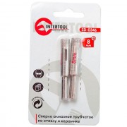 Коронка трубчатая по стеклу и керамике 8 мм INTERTOOL SD-0346