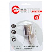 Коронка трубчатая по стеклу и керамике 30 мм INTERTOOL SD-0359