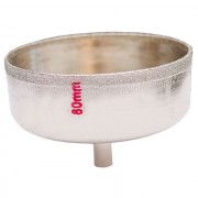 Коронка трубчатая по стеклу и керамике 80 мм INTERTOOL SD-0376