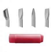 Набор зубил по камню 4шт хвостовик SDS INTERTOOL SD-0410