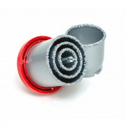 Набор корончатых сверл для плитки 5 ед c вольфрамовым напылением INTERTOOL SD-0429