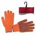 Перчатка х/б трикотаж с точечным покрытием PVC на ладони (оранжевая) INTERTOOL SP-0131, SP-0131, Перчатки рабочие вязанные