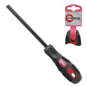 Отвертка шлицевая SL3x75 мм INTERTOOL VT-3001