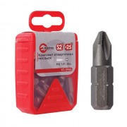 Комплект отверточных насадок PH2 1/4"x 25мм - 25 шт. INTERTOOL VT-5946
