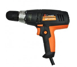 Дрель шуруповерт STORM 420Вт, 0-850об/мин, 1.0-10мм, max крутящий момент 10Н.М., с уровнем INTERTOOL WT-0104
