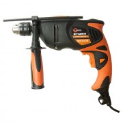 Дрель ударная STORM 850Вт, 0-2800об/мин,1.5-13мм, датчик износа щеток INTERTOOL WT-0108