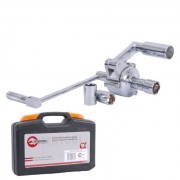 Ключ баллонный роторный для легковых автомобилей 180 мм, передаточное отношение 1:16, макc. крут. момент 1000 Nm INTERTOOL XT-0003