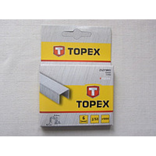 Скоба для степлера | 6 мм Topex, Скоба для степлера | 6 мм Topex, Степлеры и скобы