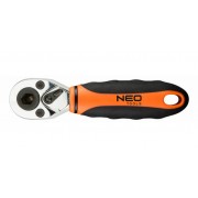 Ключ-трещотка 1/4" 105 мм 72 зуба NEO-TOOLS