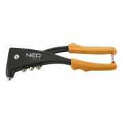 Заклепочник 265 мм для стальных и алюминиевых заклепок PROFI (2.4-3.2-4.0-4.8 мм) NEO-TOOLS 