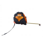 Рулетка строительная 7,5 метров прорезиненная ORANGE