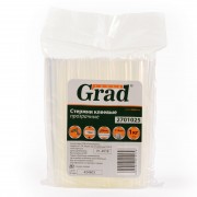 Стержни клеевые прозрачные 8мм*200мм GRAD 1кг (114 шт)     