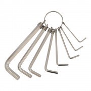 Ключи шестигранные 8шт 1,5-8мм (nickel) Grad (4022615)