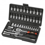 Набор Бит И Насадок Торцевых 1/4" 46 Шт Crv Taiwan Ultra            