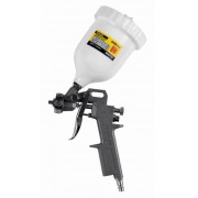 Краскораспылитель HP 1,4мм с верхним пластмассовым бачком 600мл 85-225 л/мин 3.5 Бар 