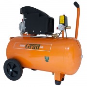 Компрессор одноцилиндровый 1.5кВт 196л/мин 8бар 50л Grad      